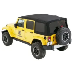 Dach miękki SUPERTOP® Black Diamond Jeep Wrangler JK 4D